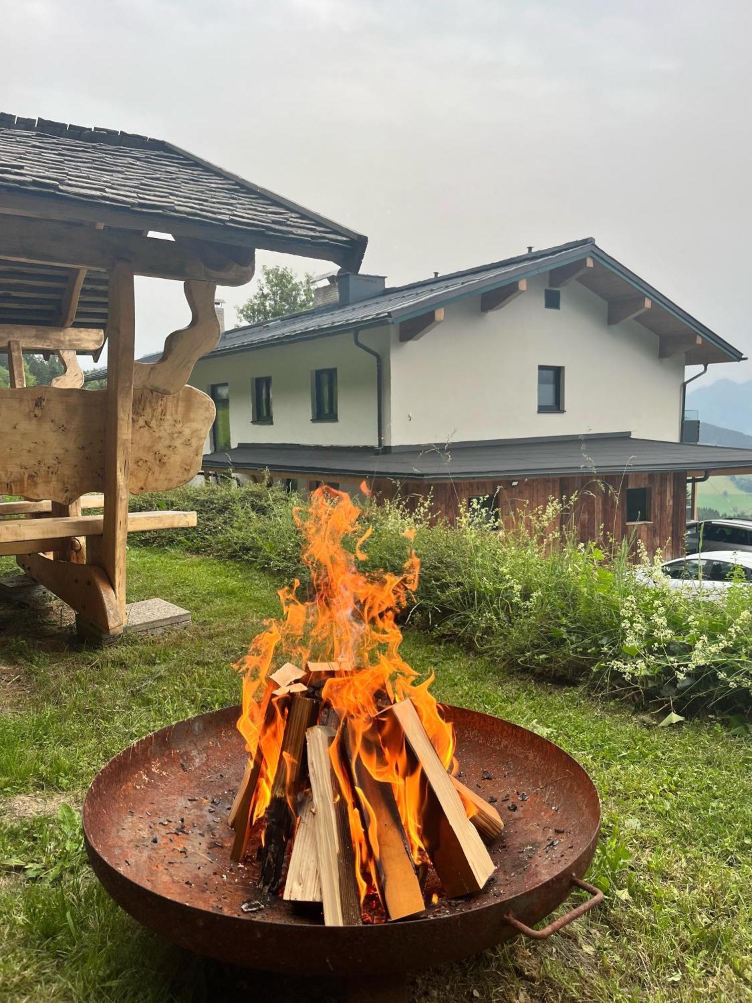Ferienwohnung Der Wenger Werfenweng Exterior foto